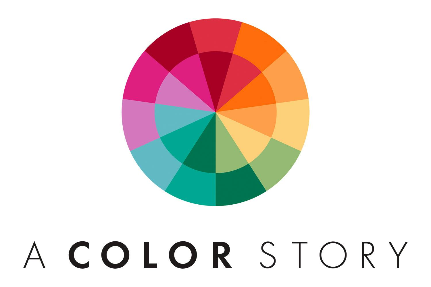 A Color Story logo.